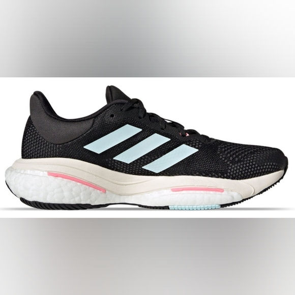 Adidas Solar Glide 5 Black, blue & pink Size 7 - Picture 2 of 10